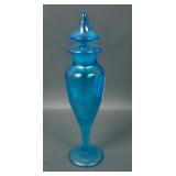 Fenton Celeste Blue # 55 Cologne W/ Pagoda Finial