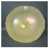 U.S. Glass Mandarin Yellow Ftd. Flared Bowl