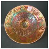 Dugan Peach Opal Soutache Ftd Flared Plate