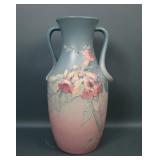 Weller Pottery Artist Signed Hudson Floor Vase