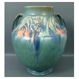 Roseville Pottery Green Baneda Vase