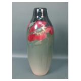 Weller Eocean High Glaze Floral Decorated Vase