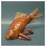 1937 Artist Signed Rookwood Carp Paperweight