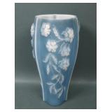 Phoenix Blue Shadow / Milk Glass Aster Vase