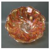 Imperial Dark Marigold Acanthus Round Bowl