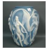 Phoenix Blue Shadow/ MG Dancing Ladies Vase