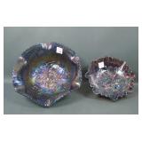 Two ImperiaI IG Luster Rose Fruiit Bowls