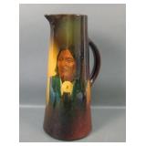 Louwelsa Weller Standard Glaze Decorated Tankard