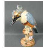 Weller Brighton Glossy Kingfisher Flower Frog