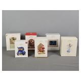 6x The Bid Assorted Hallmark Ornaments