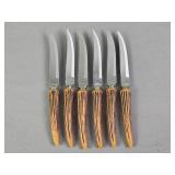 6 Pc Steak Knife Set - Made In U S A