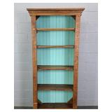 Handmade Vintage Oak Bookshelf