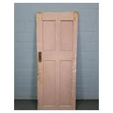 Antique Oak 4 Panel Door