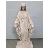 Mary Statue - Made Of Poly And Weighted