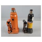 Lot Of 2 Hydraulic Bottle Jacks