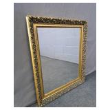 Ornate Gold Framed Wall Mirror