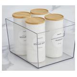 NATE HOME PLASTIC STORAGE BIN 10X12X7.75IN PACK