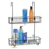 MDESIGN CLASSICO BRONZE OVER SHOWER DOOR CADDY