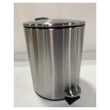 SMALL METAL STEP ON TRASH BIN 10 x8IN