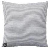 MDESIGN NATE HOME LINEN STRIPE DECORATIVE PILLOW