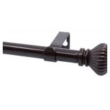 FURNISHLAND BRONZE CURTAIN ROD FOR 48-84IN