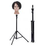 REINFORCED WIG STAND TRIPOD MANNEQUIN HEAD STAND