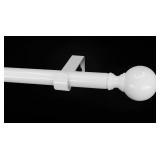 FURNISHLAND WINDOW CURTAIN ROD SET, BALL STYLE