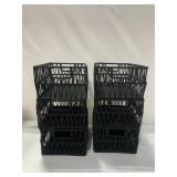 MDESIGN METAL WIRE FABRIC ROPE STORAGE BINS 9