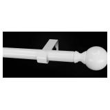 FURNISHLAND WINDOW CURTAIN ROD SET BALL STYLE