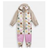 7 AM ENFANT RAINWEAR COVERALL, COLOURED TREE