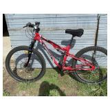 SUPERCYCLE SCRAMBLER RED & BLACK MOUNTAIN BIKE