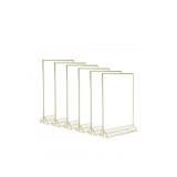 6PACK 8.5X11IN ACRYLIC MENU DISPLAY STAND