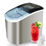 ANGEL CANADA STAINLESS STEEL ICE MAKER,