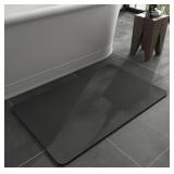 BATH MAT DIATOMITE BATH MAT (50X80CM, DARKGREY)