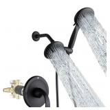 POP SANITARYWARE BLACK DUAL-FUNCTION SHOWER