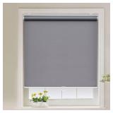 CORDLESS ROLLER SHADES BLACKOUT BLIND 37X72IN