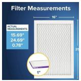 FILTRETE 2PK FURNACE FILTERS 16X25X1IN, MPR 1500,