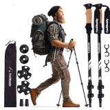 TRAILBUDDY BLACK TREKKING POLES 25.5-54IN