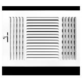 16IN X 6IN 3-WAY AIR SUPPLY GRILLE - VENT COVER &