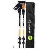 TRAIL BUDDY TREKKING POLES YELLOW 54IN 1 PAIR