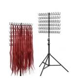 JOSTZHXIN TWO SIDED BRAIDING HAIR RACK HEIGHT