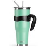 KOODEE 40OZ STAINLESS STEEL TUMBLER, OPAL GREEN