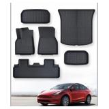 TAPTES FLOOR MATS FULL SET FOR TESLA MODEL Y