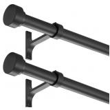 HEAVY DUTY 1 INCH DIAMETER SINGLE CURTAIN RODS