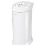 UBBI STEEL DIAPER PAIL WHITE