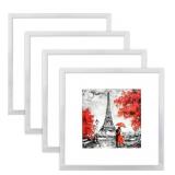 BEYAHELA SQUARE PICTURE FRAME SET OF 4, 14X14