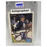 AUTOGRAPHED ROOKIE 1987-88 O PEE CHEE VINCENT