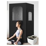 PORTABLE STEAM SAUNA, 35.4X35.4X70.9IN, SAME AS