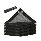 35 FT X 29 FT BLACK SUN SHADE/PRIVACY MESH