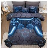 KEYROAL 8PCS TWIN GAME CONSOLE COMFORTER SET